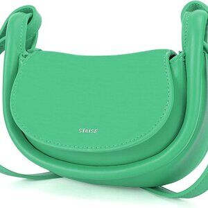 Women’s Vegan Leather Crossbody Handbag Small Trendy Clutch Purse